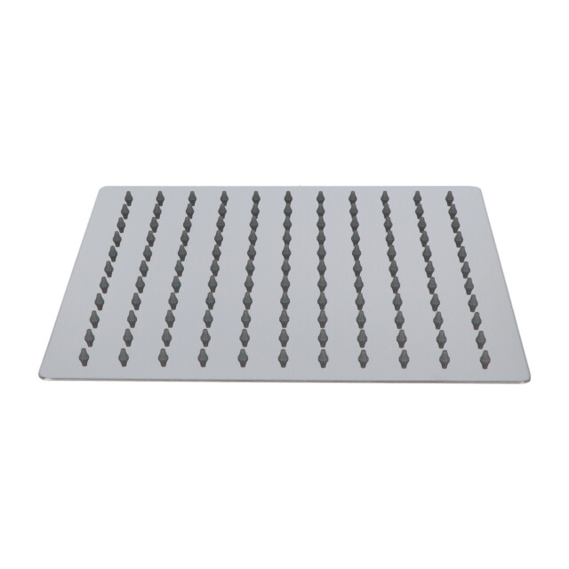 Luzzo ® regendouchekop Ø25 cm hoofddouche vierkant rvs douchekop extra plat - 3047901 large