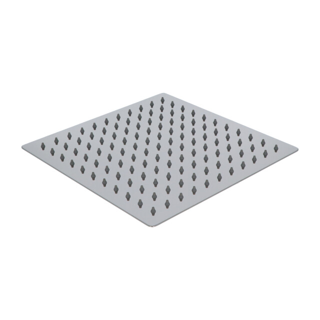 Luzzo ® regendouchekop Ø25 cm hoofddouche vierkant rvs douchekop extra plat - 3047901 large