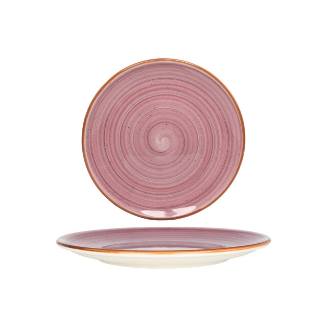 Bonna Dessertbord aura blackberry porselein 23 cm set van 6 3069959 large