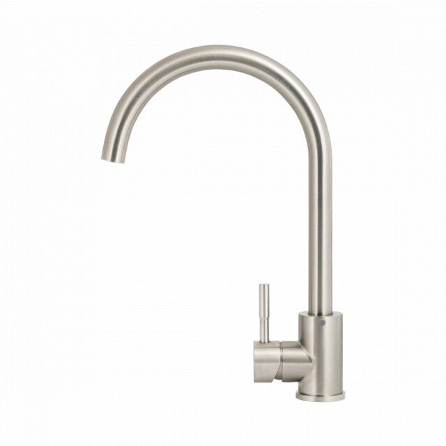 Luzzo ® iseo keukenkraan brushed steel rvs mengkraan keuken - 3047882 large