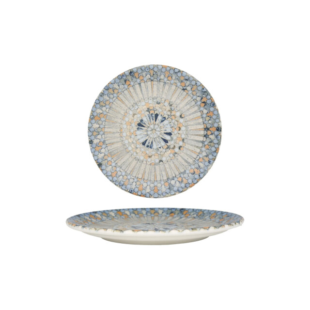 Bonna Dessertbord luca mosaic porselein 17 cm set van 6 3069803 large