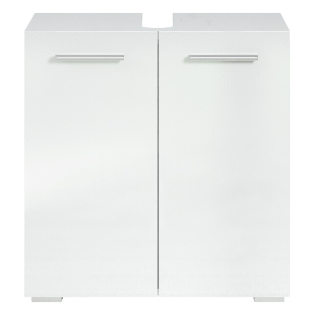 Badplaats Wastafel onderkast jupiter 60 x 30 x 60 cm wit badkamerkast – 3181306 large