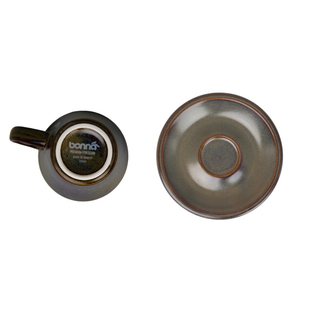 Bonna Espresso kopjes & schotel gloire porselein set van 6 3070021 large
