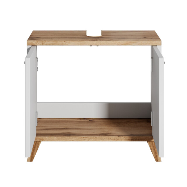 Badplaats Wastafel onderkast colima 60 x 28 x 54 cm met wit - 3180949 large