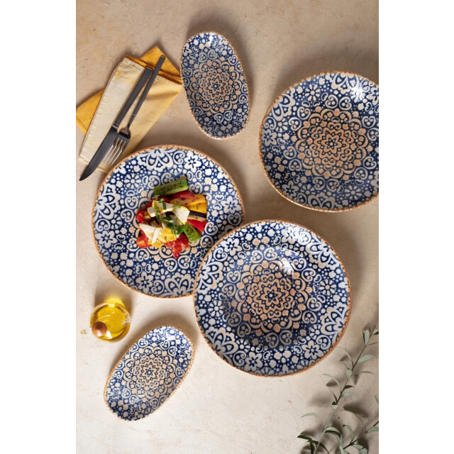 Bonna Dinerbord alhambra porselein 27 cm set van 6 3069147 large