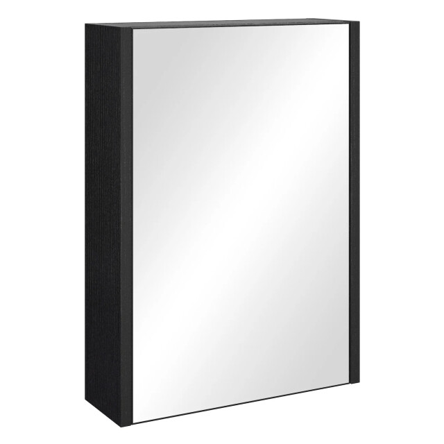 Badplaats Badkamerkast cuba 40 x 13 x 55 cm zwart spiegelkast 3180865 large