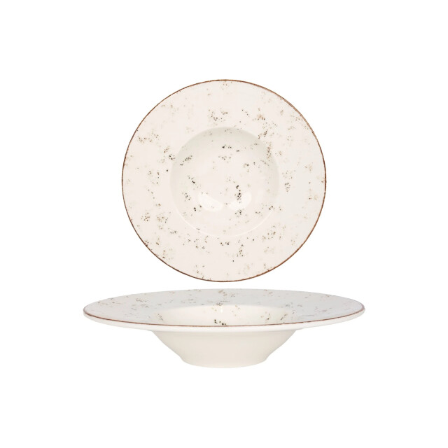 Bonna Pastabord grain porselein 28 cm (400cc) set van 2 3069862 large