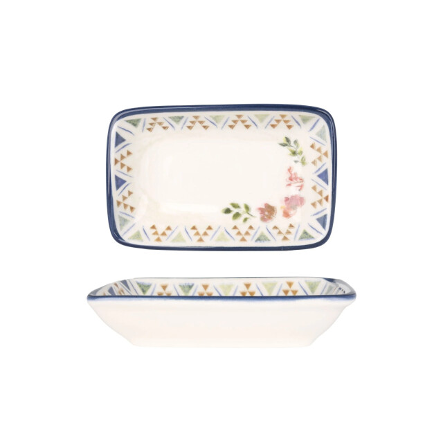 Bonna Serveerschaal spring porselein 15x9 cm set van 2 3068903 large