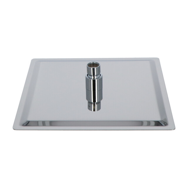 Luzzo ® regendouchekop Ø25 cm hoofddouche vierkant rvs douchekop extra plat - 3047901 large