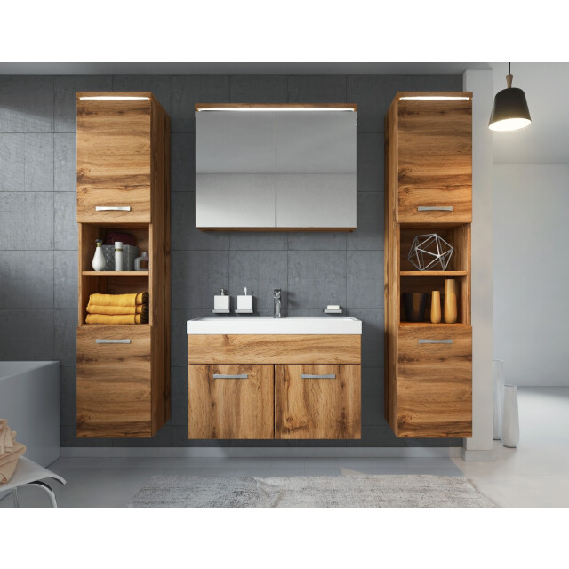 Badplaats Badkamermeubel set paso xl 80 x 40 cm - badmeubel met 3181363 large
