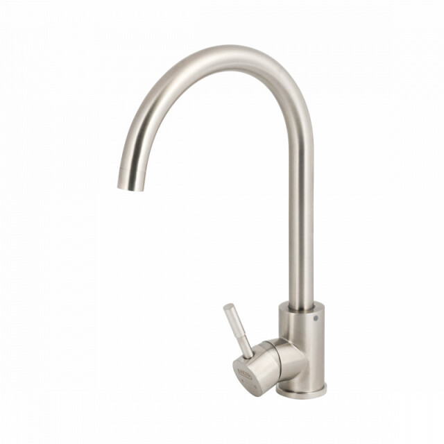 Luzzo ® iseo keukenkraan brushed steel rvs mengkraan keuken - 3047882 large