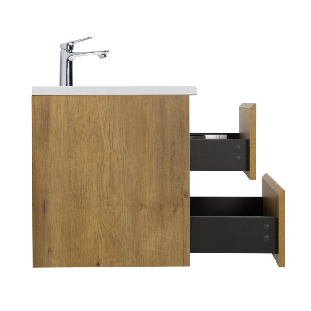 Badplaats Badkamermeubel set angela 60 cm - badmeubel met wastafel 3181347 large