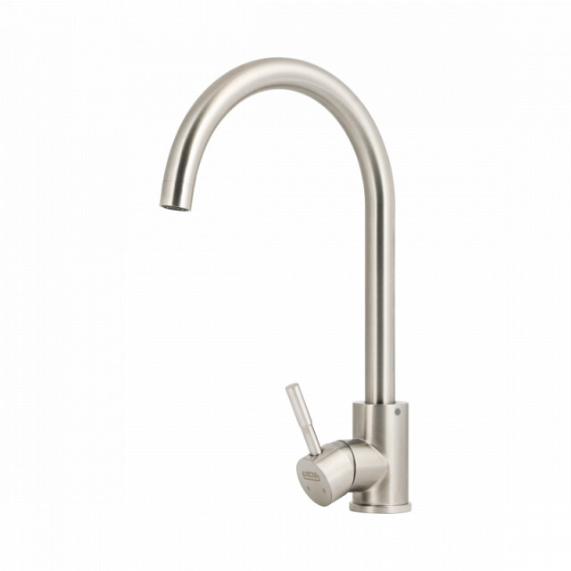 Luzzo ® iseo keukenkraan brushed steel rvs mengkraan keuken - 3047882 large