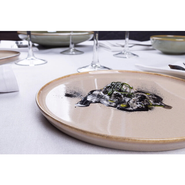 Bonna Dessertbord sand hygge porselein 22 cm set van 6 3069693 large