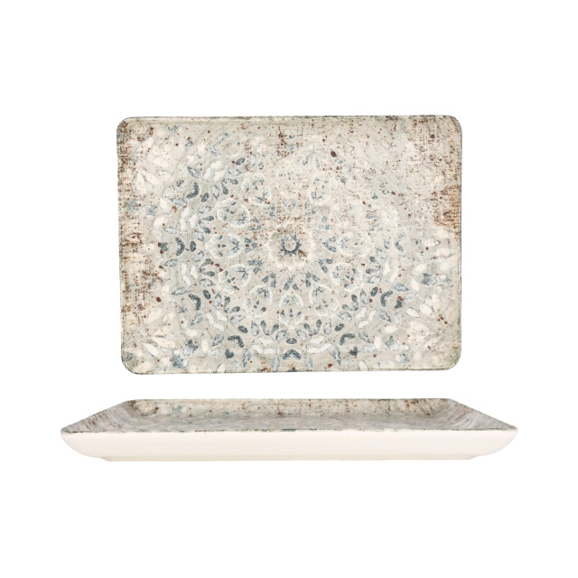 Rinart Serveerschaal fade porselein 30x22 cm set van 2 3068864 large