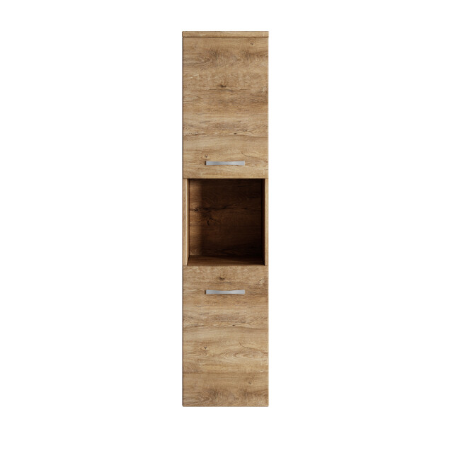 Badplaats Badkamerkast montreal 30 x 30 x 131 cm bruin hangende 3181296 large