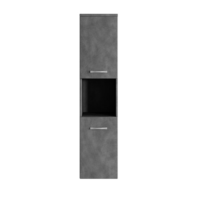 Badplaats Badkamerkast montreal 30 x 30 x 131 cm donker hangende 3181295 large
