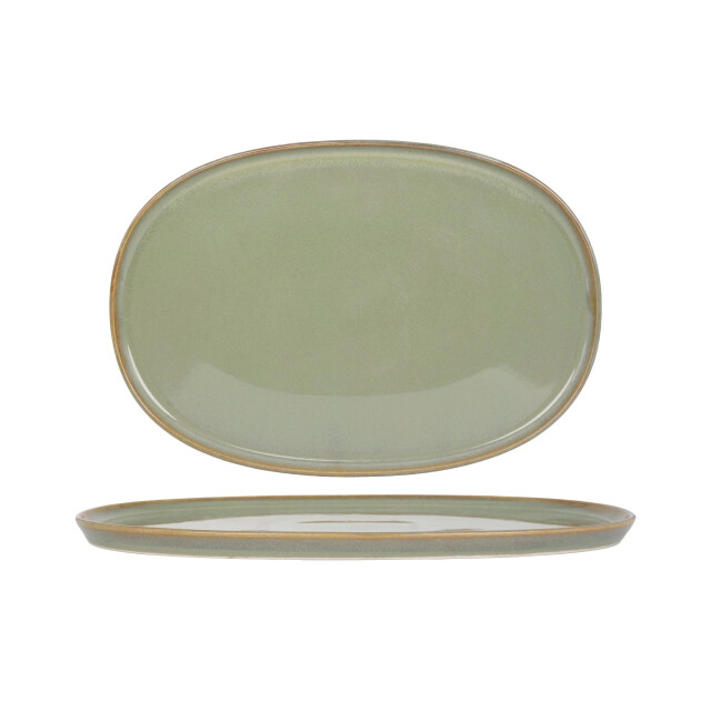 Bonna Serveerschaal sage hygge porselein 34 cm set van 2 3069701 large