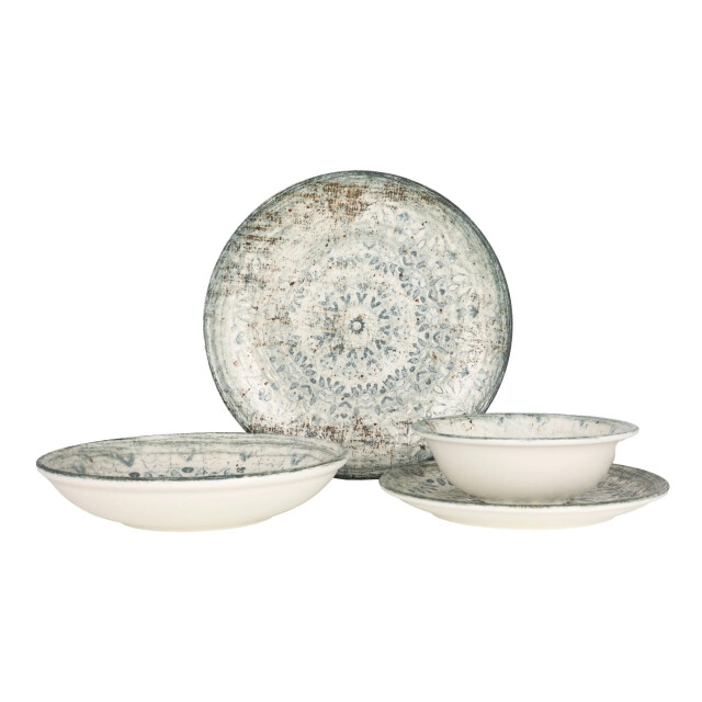 Rinart Serviesset (medium) fade 24 delig 6 personen porselein 3068861 large