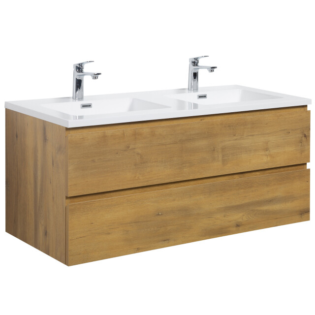 Badplaats Badkamermeubel set angela 120 cm - badmeubel met wastafel 3181355 large