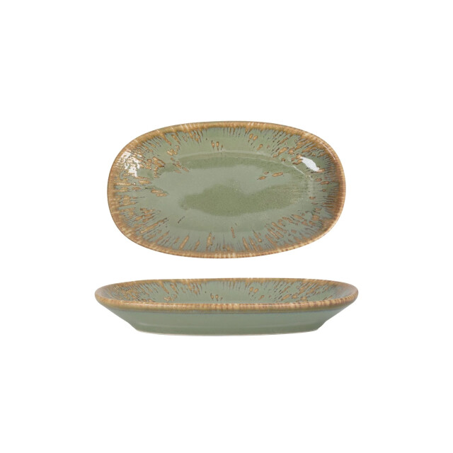 Bonna Serveerschaal sage snell porselein 15x8.5 cm set van 2 3069560 large