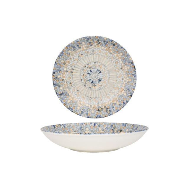 Bonna Diepbord luca mosaic porselein 23 cm (1000cc) set van 6 3069161 large