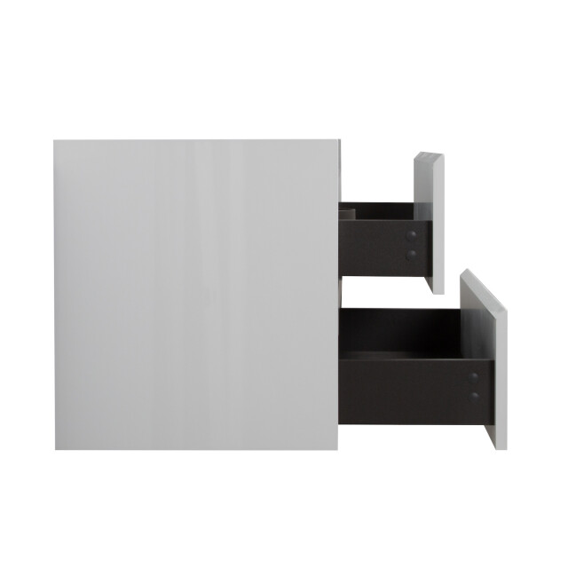 Badplaats Wastafel onderkast angela 100 x 48 cm wit hoogglans hangend 3181062 large