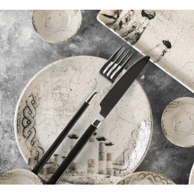 Rinart Pizzabord remnant porselein 32 cm set van 2 3069253 large