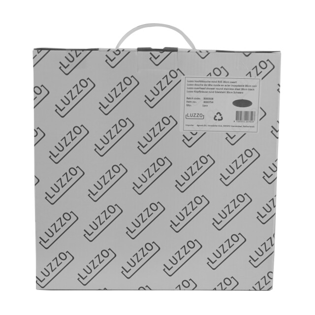 Luzzo ® hoofddouche rond rvs Ø30 cm douchekop extra plat - 3047899 large
