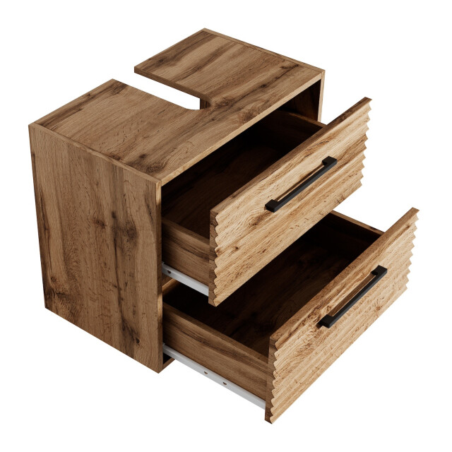 Badplaats Wastafel onderkast etna 60 x cm 35 cm x 50 cm eiken badkamerkast – 3180947 large