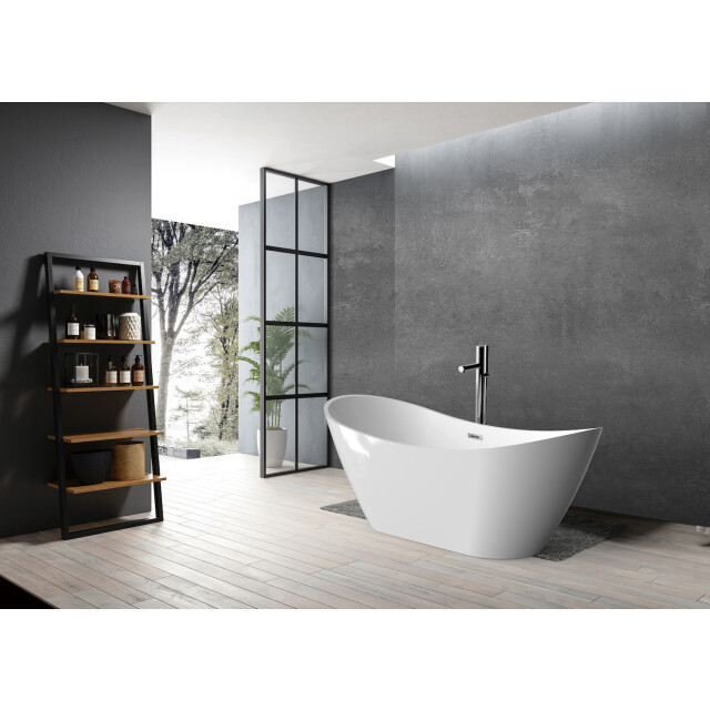 Badplaats Ligbad alegre 170 x 78 x 68 cm cm vrijstaand bad hoogglans 3181423 large