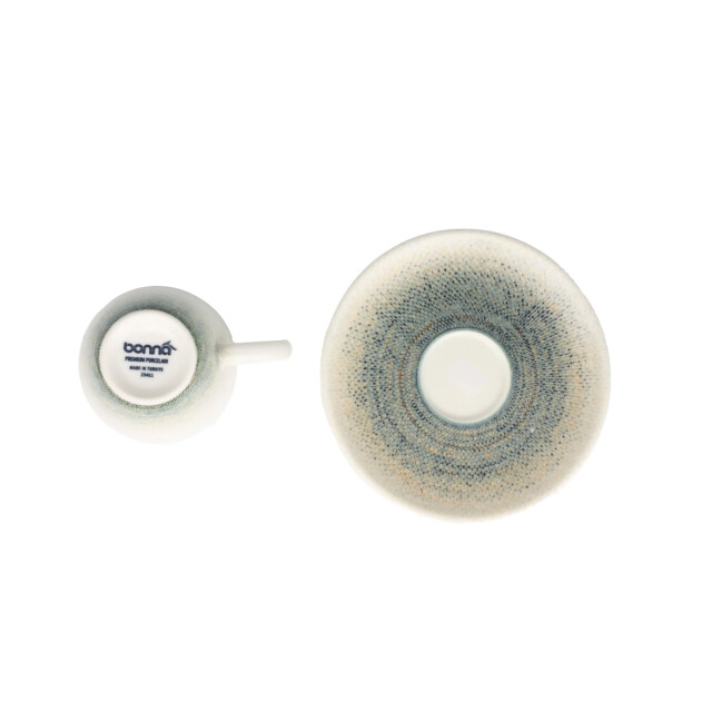 Bonna Espresso kopjes & schotel sway porselein set van 6 3069980 large