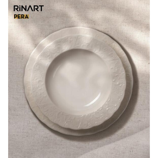 Rinart Serveerschaal pera porselein 25x17 cm set van 2 3069020 large