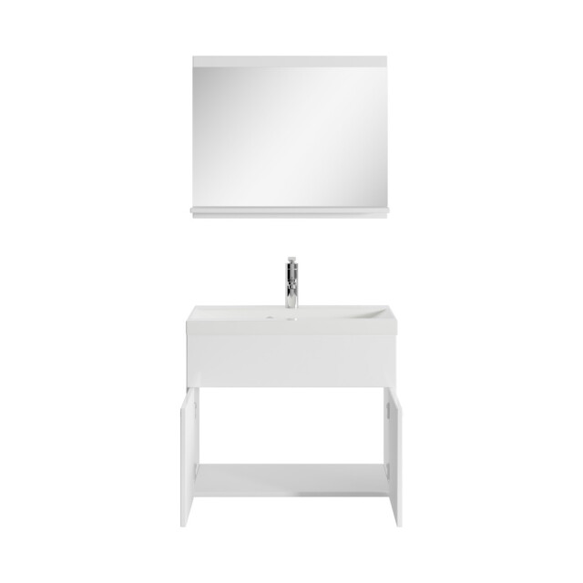 Badplaats Badkamermeubel montreal set 02 60 x 35 cm hoogglans badmeubel 3181402 large