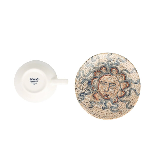 Bonna Koffie kopjes & schotel mesopotamia porselein set van 6 3070000 large