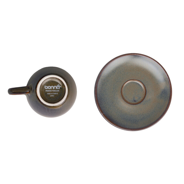 Bonna Espresso kopjes & schotel gloire porselein set van 6 3069280 large