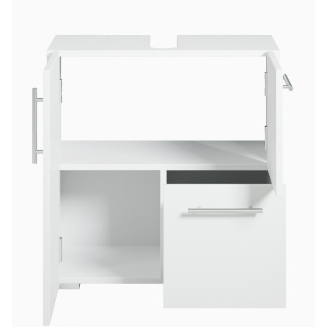 Badplaats Wastafel onderkast mars 60 x 30 x 60 cm wit badkamerkast – staand 3181303 large