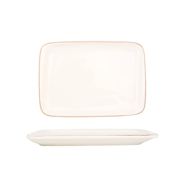 Bonna Serveerschaal retro porselein 36x25 cm set van 2 3069459 large