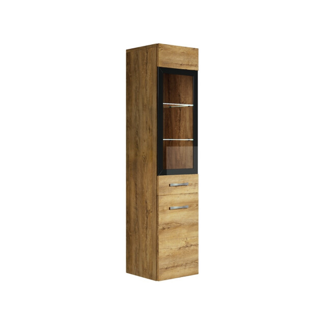Badplaats Badkamerkast rio 30 x 30 x 131 cm bruin hangende kolomkast 3181276 large