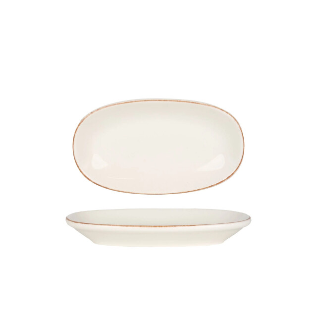 Bonna Serveerschaal retro porselein 15x8.5 cm set van 2 3069919 large