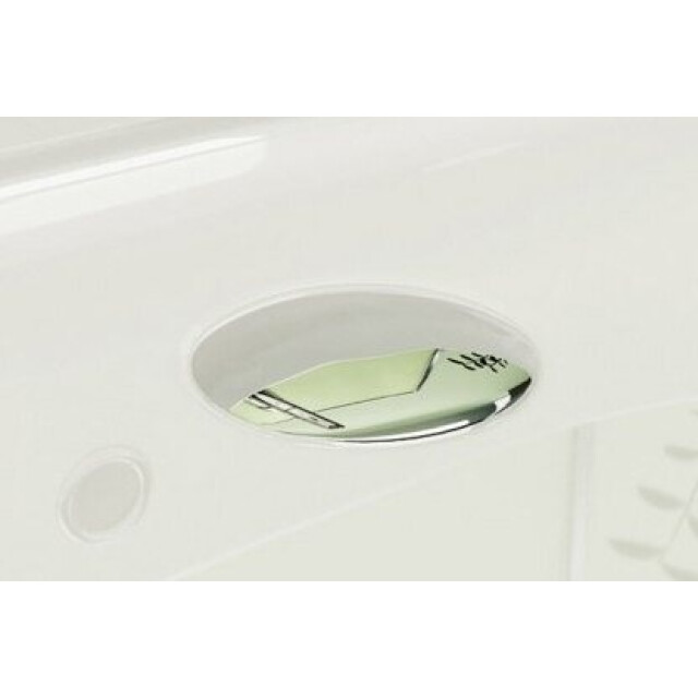 Badplaats Afvoerplug chroom pop up plug voor wastafel met overloop 3181225 large
