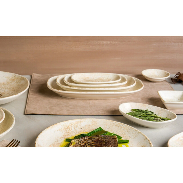 Bonna Serveerschaal nacrous porselein 10 cm set van 2 3069431 large