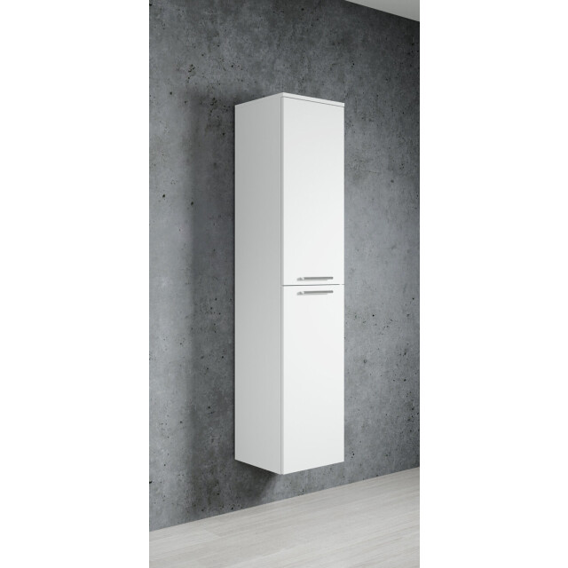 Badplaats Badkamerkast venus 30 x 30 x 160 cm wit hangende kolomkast met 3181414 large