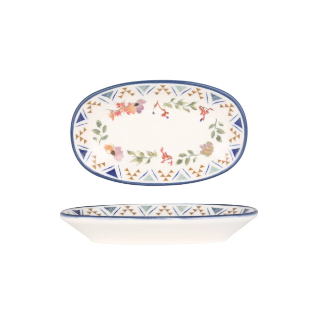 Bonna Serveerschaal spring porselein 15x8.5 cm set van 2 3068898 large