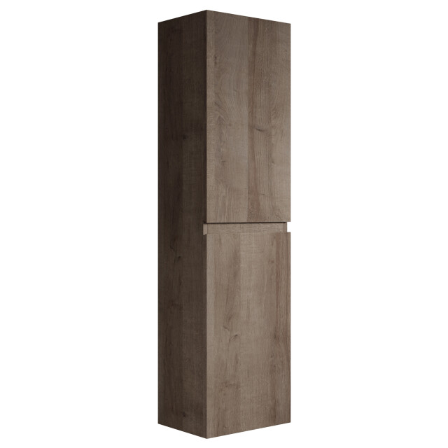 Badplaats Badkamerkast angela 40 x 30 x 150 cm bruin hangende 3181332 large