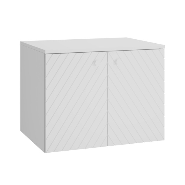 Badplaats Wastafel onderkast orlando 60 x 44 x 46 cm mat badkamerkast – 3180872 large