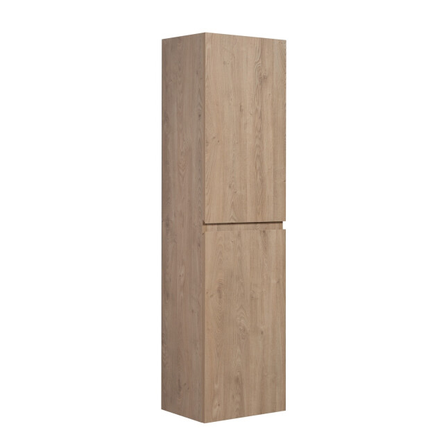 Badplaats Badkamerkast angela 40 x 30 x 150 cm kastanje hangende 3180997 large