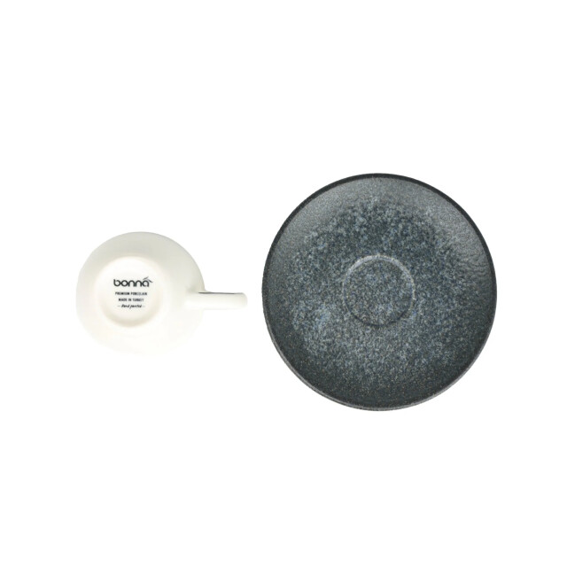Bonna Espresso kopjes & schotel vega porselein set van 6 3069998 large