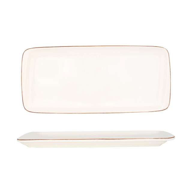 Bonna Serveerschaal retro porselein 34x16 cm set van 2 3069456 large
