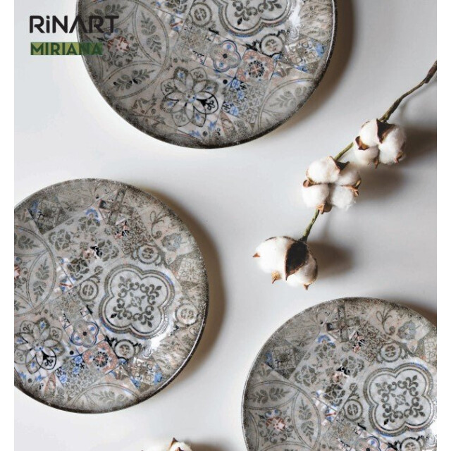Rinart Pastabord miriana porselein 27 cm (400cc) set van 2 3069532 large